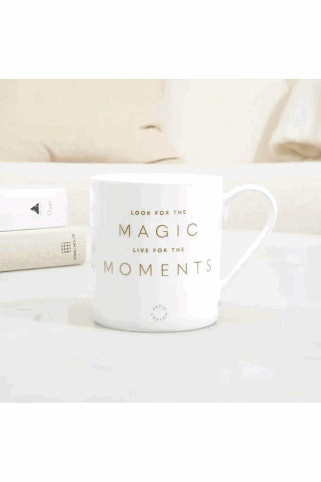 Picture of Katie Loxton Porcelain Mug 'Look For The Magic Live For The Moments'