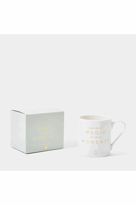 Picture of Katie Loxton Porcelain Mug 'Look For The Magic Live For The Moments'