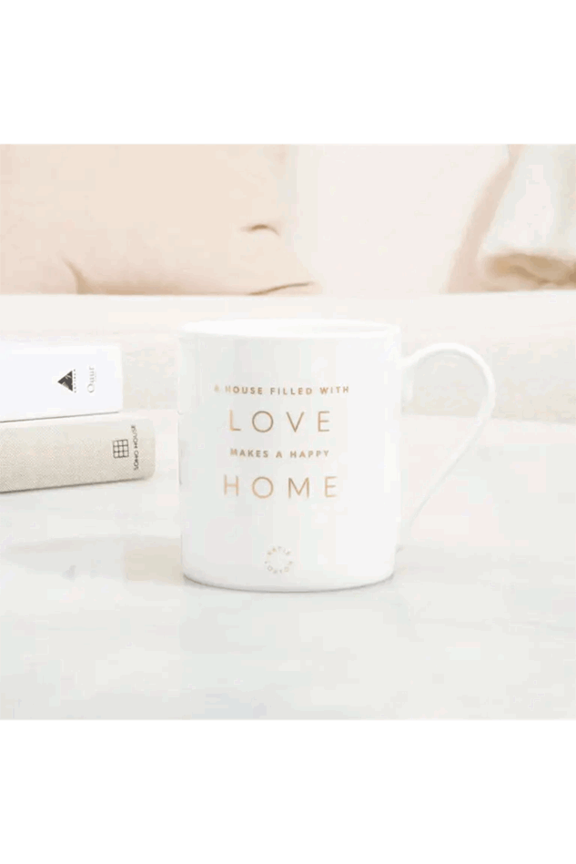 Picture of Katie Loxton Porcelain Mug 'A House Filled With Love Makes A Happy Home'