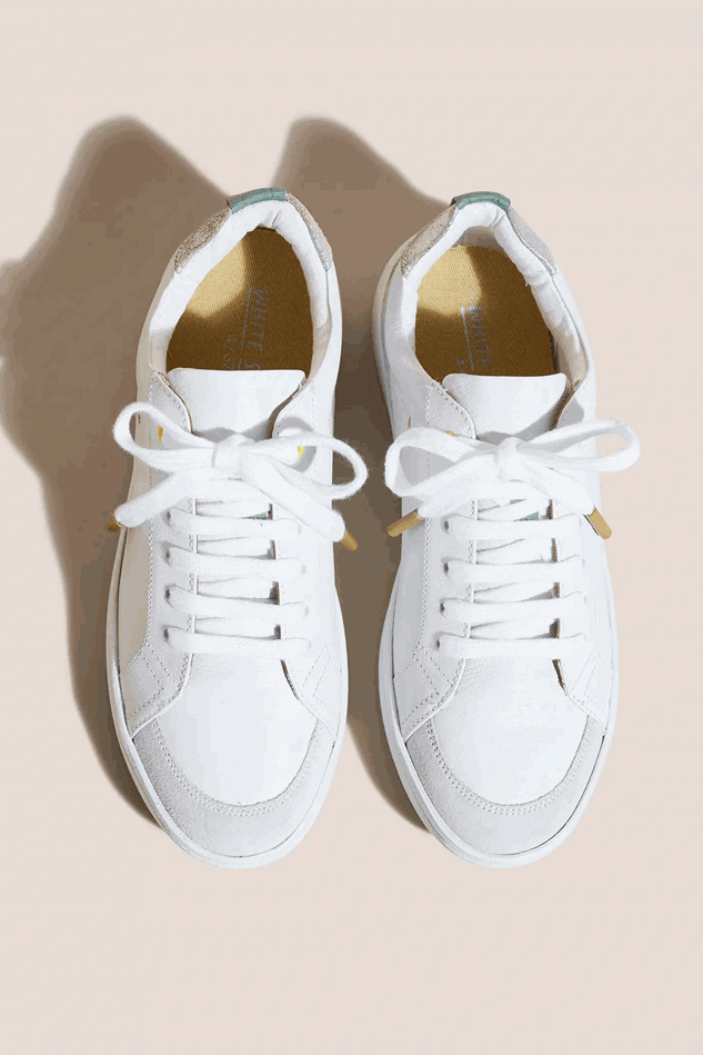Picture of White Stuff Leather Suede Trainer