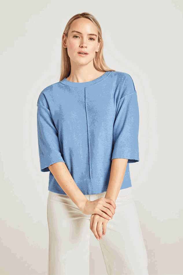 Picture of Thought Theola Organic Cotton Knit T-Shirt