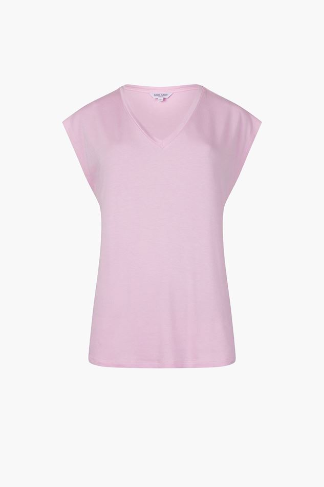 Picture of Great Plains Soft Touch Conscious Jersey V-Neck Top