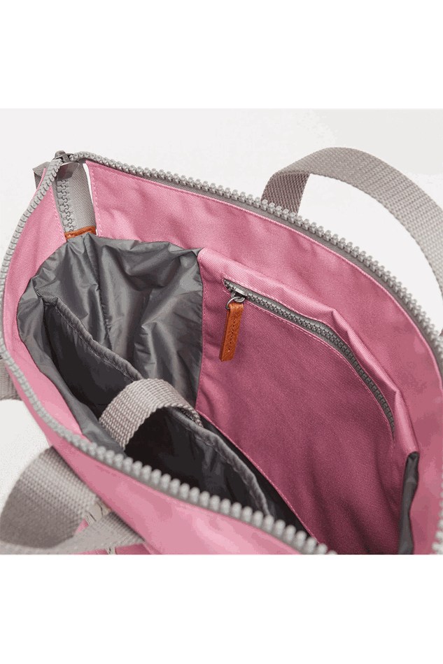 Picture of Roka Bantry B Small Recycled Canvas Backpack Antique Pink
