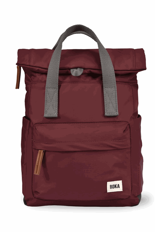 Picture of Roka Canfield B Small  Recycled Nylon Backpack Port