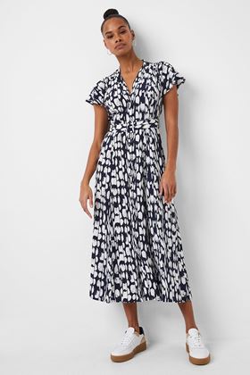 Picture of French Connection Islanna Crepe Printed Dress