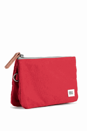 Picture of Roka Carnaby Small Recycled  Canvas Mars Red