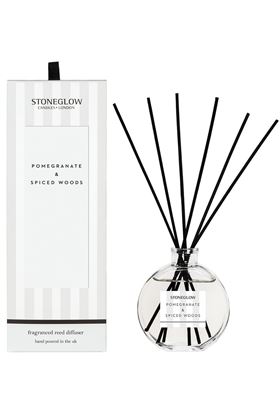Picture of Stoneglow Pomegranate and Spiced Woods Reed Diffuser
