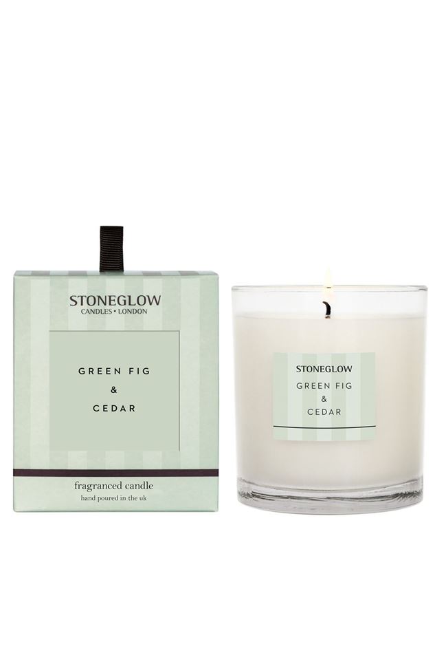 Picture of Stoneglow  Green Fig & Cedar Scented Candle