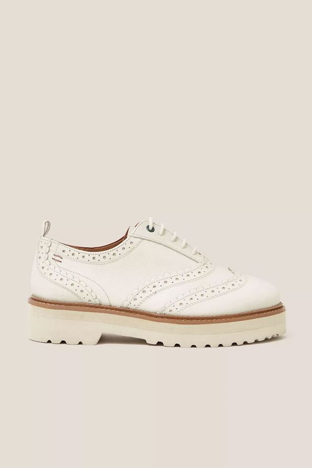 Picture of White Stuff Chunky Leather Lace Up Brogue
