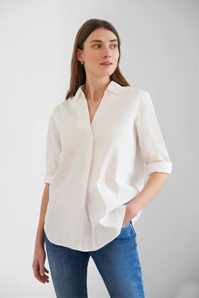 Picture of Great Plains Weekend Shirting Organic Popover Shirt