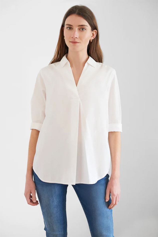 Picture of Great Plains Weekend Shirting Organic Popover Shirt