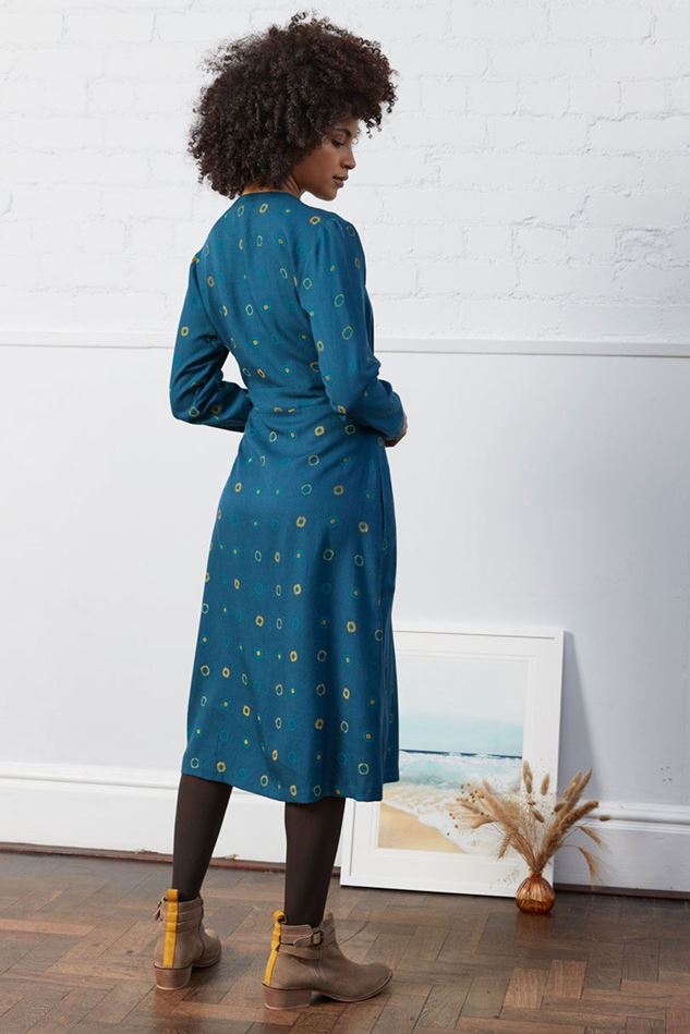 Picture of Nomads Spot Print Wrap Dress