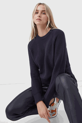 Picture of French Connection Lilly Mozart Crew Neck Jumper