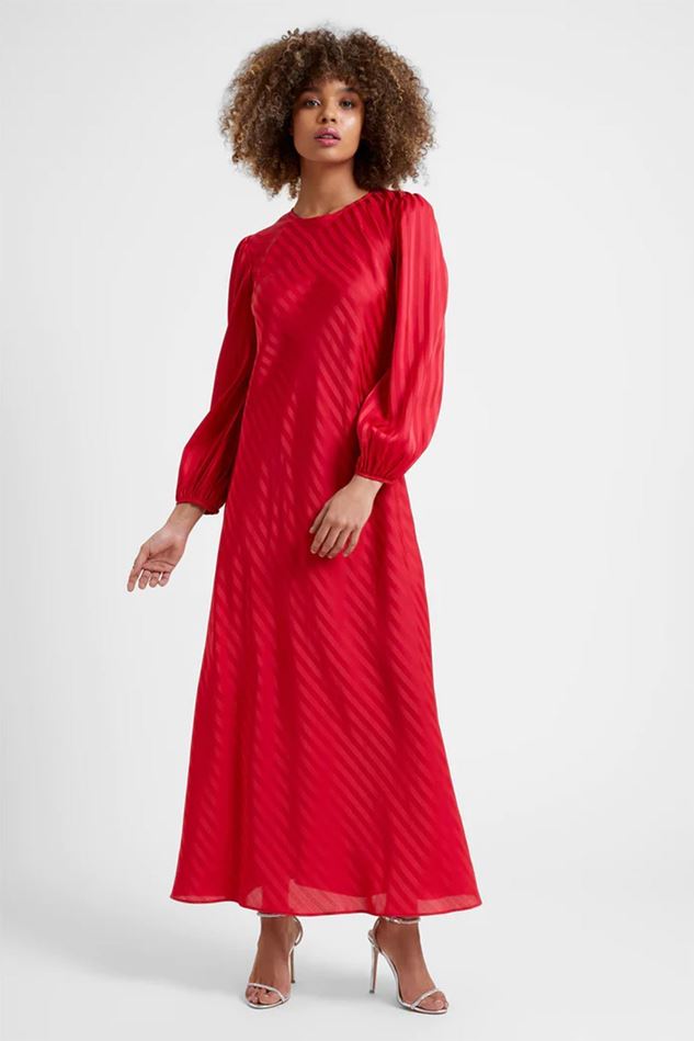 Picture of Great Plains Candy Cane Stripe Long Sleeve Maxi Dress