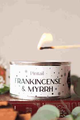 Picture of Pintail Frankincense & Myrrh Paint Pot Candle