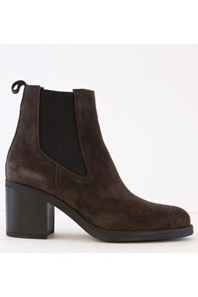 Picture of Alpe Suede Pull On Ankle Boot - 2394