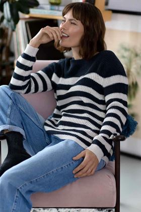 Picture of Thought Gianna Striped Jumper
