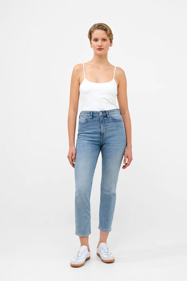 Picture of French Connection Stretch Denim Cigarette Fit Ankle Length Jeans