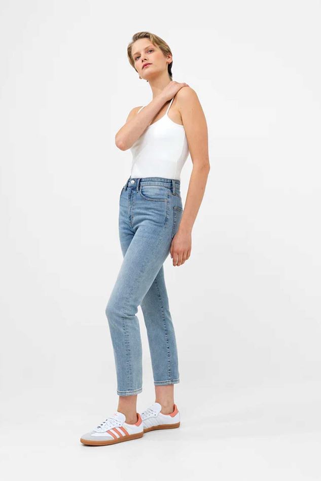 Picture of French Connection Stretch Denim Cigarette Fit Ankle Length Jeans