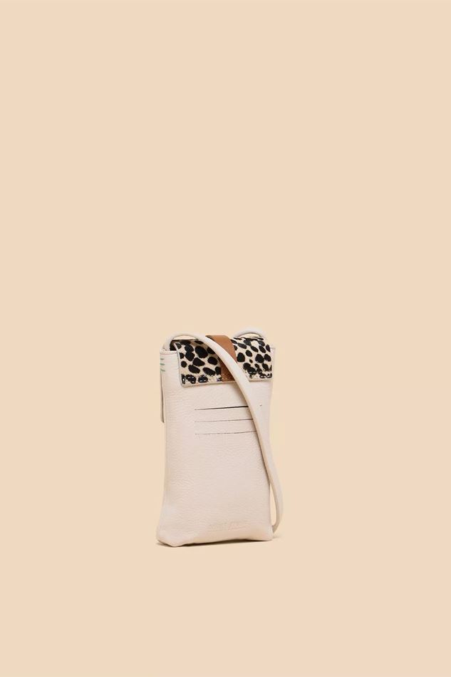 Picture of White Stuff Clara Buckle Leather Phone Bag