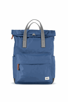 Picture of Roka Canfield B Medium Recycled Nylon Backpack Burnt Blue