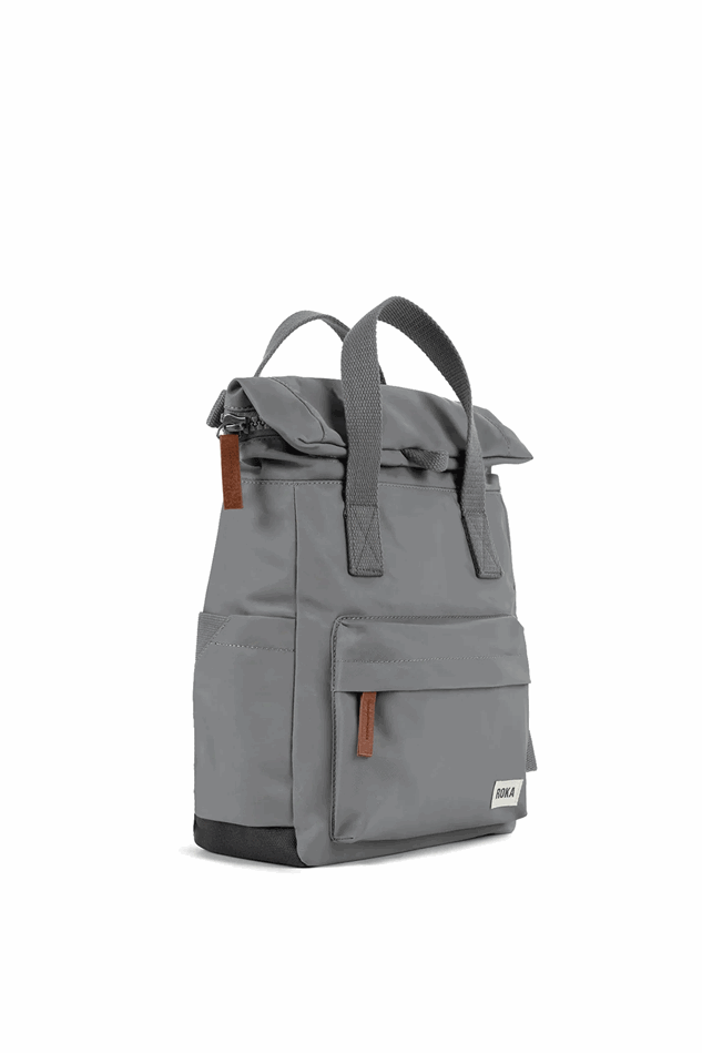 Picture of Roka Canfield B Small Recycled Nylon Backpack Stormy
