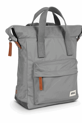 Picture of Roka Bantry B Small Recycled Nylon Backpack Stormy