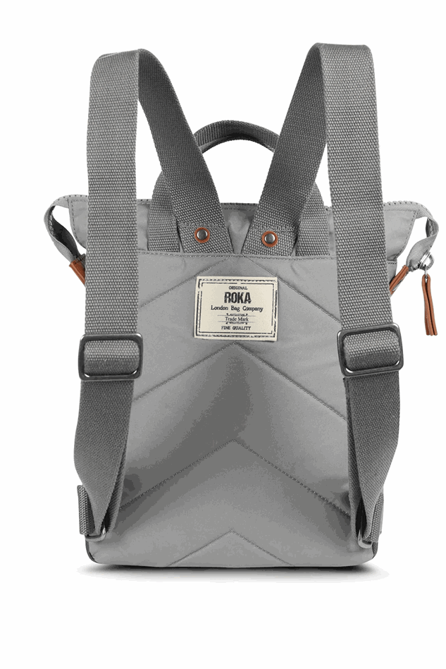 Picture of Roka Bantry B Small Recycled Nylon Backpack Stormy