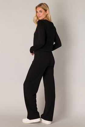 Picture of Yest Yarah Jersey Trouser - Black