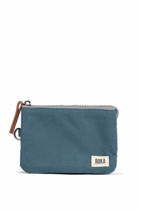 Picture of Roka Carnaby Recycled Canvas Purse Airforce