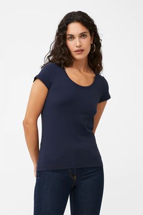 Picture of Great Plains Core Organic Classic Short Sleeve T-Shirt -  Navy