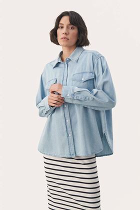 Picture of Part Two Collette Denim Shirt