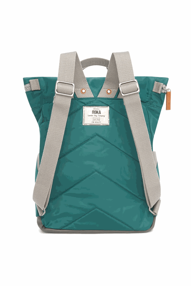 Picture of Roka Canfield B Medium Recycled Nylon Backpack Teal