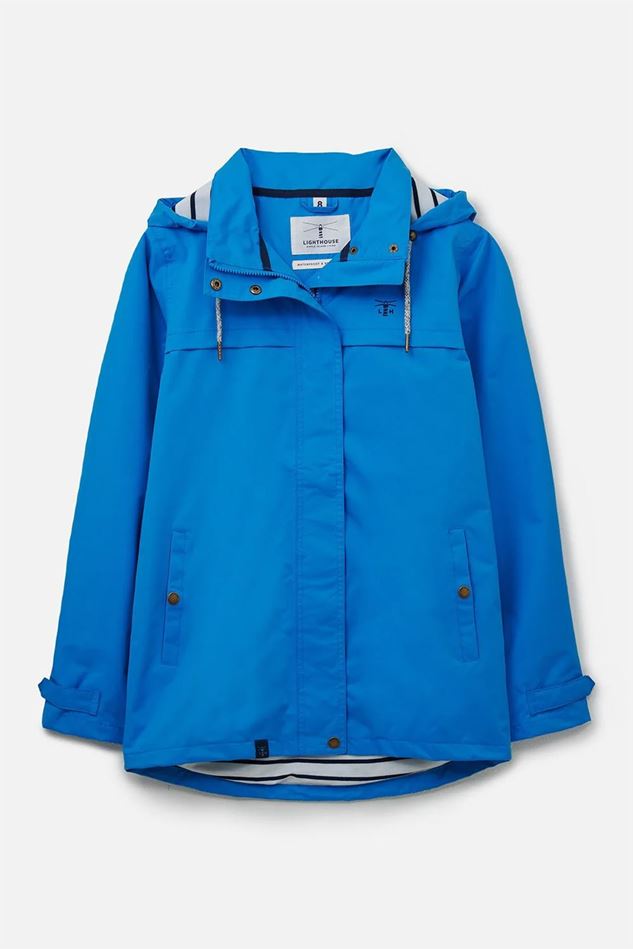 Picture of Lighthouse Beachcomber Coat - Azure Blue