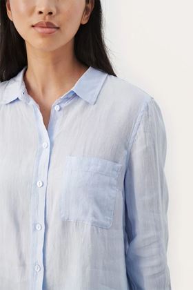 Picture of Part Two Kivas Linen Shirt - Heather