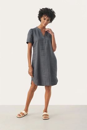Picture of Part two Aminase Linen Dress