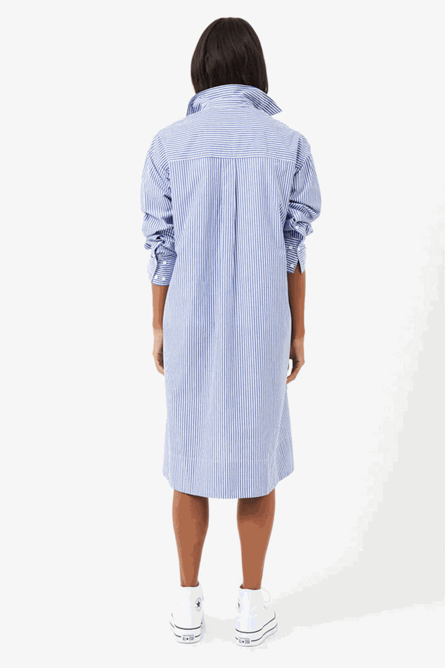 Picture of French Connection Rhodes Stripe Poplin Shirt Dress