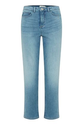 Picture of Ichi Twiggy Raven Jeans - Ankle Length