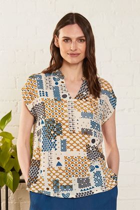 Picture of Nomads Viscose Dakota Easy Wear Top