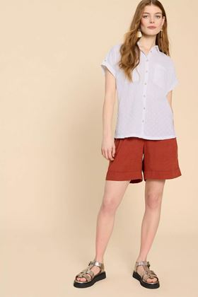 Picture of White Stuff Ellie Organic Cotton Shirt - Pale Ivory